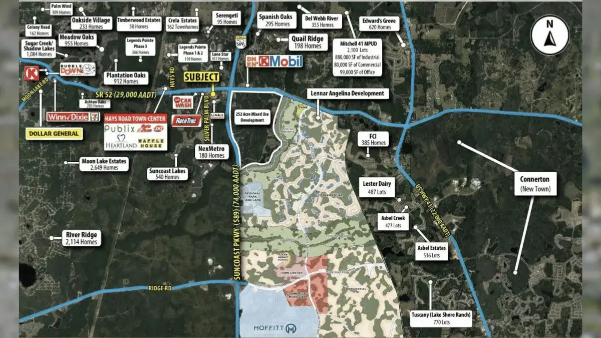 SEC of SR 52 & Silver Palm Blvd