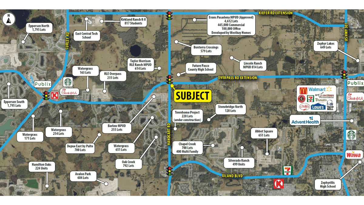 SEC of Overpass Rd & Handcart Rd
